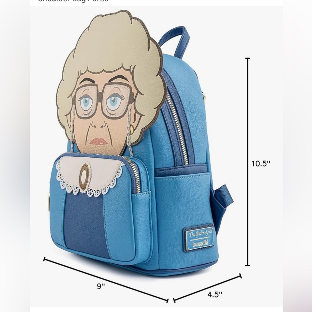Loungefly Golden Girls Sophia Cosplay Mini Backpack - Exclusive - Picture 8 of 12